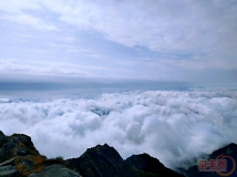冬季登军峰山